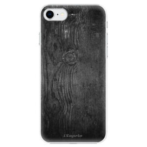 Plastové puzdro iSaprio - Black Wood 13 - iPhone SE 2020