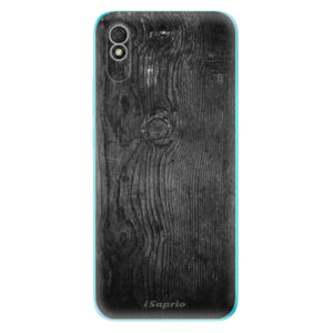 Odolné silikónové puzdro iSaprio - Black Wood 13 - Xiaomi Redmi 9A