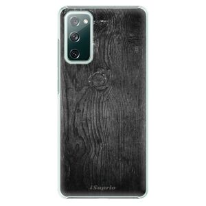 Plastové puzdro iSaprio - Black Wood 13 - Samsung Galaxy S20 FE