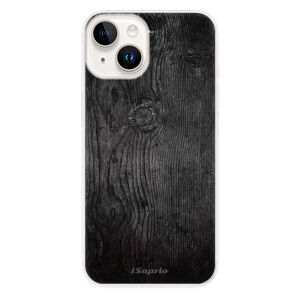 Odolné silikónové puzdro iSaprio - Black Wood 13 - iPhone 15 Plus