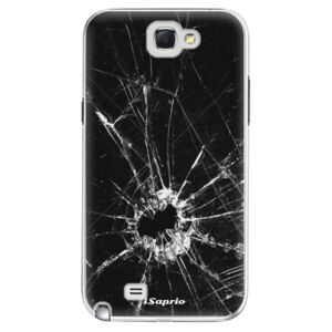 Plastové puzdro iSaprio - Broken Glass 10 - Samsung Galaxy Note 2