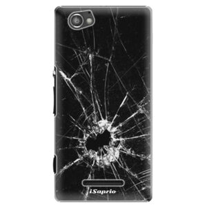 Plastové puzdro iSaprio - Broken Glass 10 - Sony Xperia M