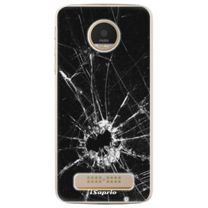 Plastové puzdro iSaprio - Broken Glass 10 - Lenovo Moto Z Play