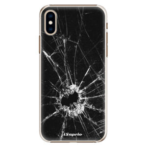 Plastové puzdro iSaprio - Broken Glass 10 - iPhone XS