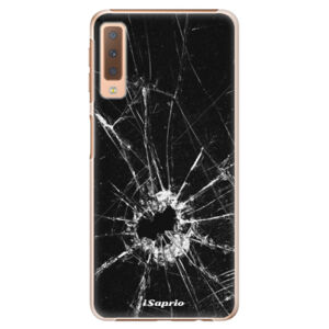 Plastové puzdro iSaprio - Broken Glass 10 - Samsung Galaxy A7 (2018)