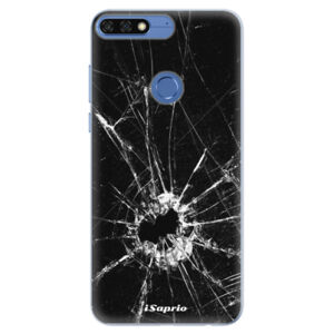 Silikónové puzdro iSaprio - Broken Glass 10 - Huawei Honor 7C