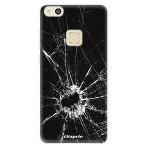Silikónové puzdro iSaprio - Broken Glass 10 - Huawei P10 Lite