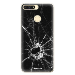 Silikónové puzdro iSaprio - Broken Glass 10 - Huawei Honor 7A