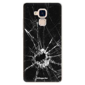 Silikónové puzdro iSaprio - Broken Glass 10 - Huawei Honor 7 Lite