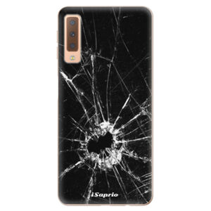 Odolné silikónové puzdro iSaprio - Broken Glass 10 - Samsung Galaxy A7 (2018)