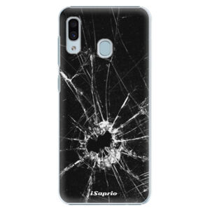 Plastové puzdro iSaprio - Broken Glass 10 - Samsung Galaxy A20