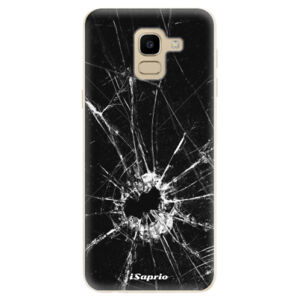 Odolné silikónové puzdro iSaprio - Broken Glass 10 - Samsung Galaxy J6