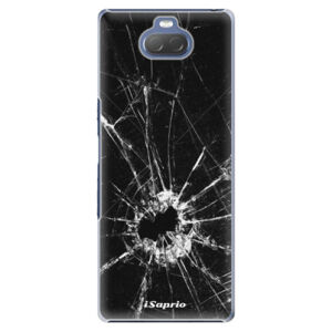 Plastové puzdro iSaprio - Broken Glass 10 - Sony Xperia 10 Plus