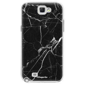 Plastové puzdro iSaprio - Black Marble 18 - Samsung Galaxy Note 2