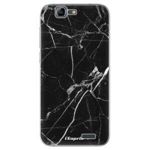 Plastové puzdro iSaprio - Black Marble 18 - Huawei Ascend G7
