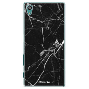 Plastové puzdro iSaprio - Black Marble 18 - Sony Xperia Z5