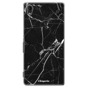 Plastové puzdro iSaprio - Black Marble 18 - Sony Xperia M4