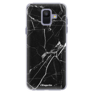 Plastové puzdro iSaprio - Black Marble 18 - Samsung Galaxy A6