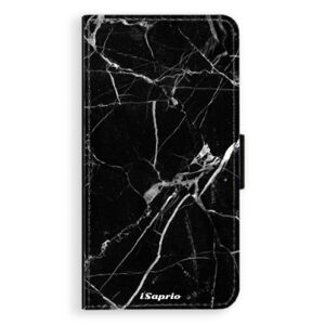 Flipové puzdro iSaprio - Black Marble 18 - Huawei P10 Plus
