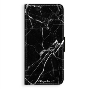Flipové puzdro iSaprio - Black Marble 18 - Samsung Galaxy A8 Plus