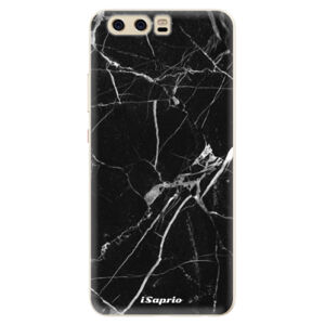 Silikónové puzdro iSaprio - Black Marble 18 - Huawei P10