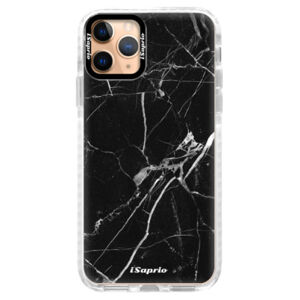 Silikónové puzdro Bumper iSaprio - Black Marble 18 - iPhone 11 Pro