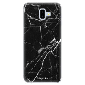 Odolné silikónové puzdro iSaprio - Black Marble 18 - Samsung Galaxy J6+