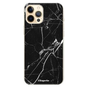 Plastové puzdro iSaprio - Black Marble 18 - iPhone 12 Pro