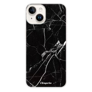 Odolné silikónové puzdro iSaprio - Black Marble 18 - iPhone 15 Plus