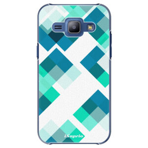 Plastové puzdro iSaprio - Abstract Squares 11 - Samsung Galaxy J1