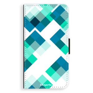 Flipové puzdro iSaprio - Abstract Squares 11 - Huawei P10 Plus
