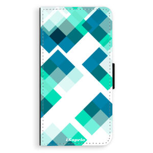Flipové puzdro iSaprio - Abstract Squares 11 - iPhone XS Max