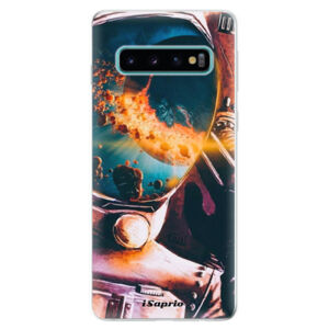 Odolné silikonové pouzdro iSaprio - Astronaut 01 - Samsung Galaxy S10
