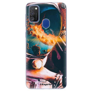 Odolné silikónové puzdro iSaprio - Astronaut 01 - Samsung Galaxy M21