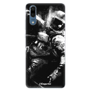 Silikónové puzdro iSaprio - Astronaut 02 - Huawei P20