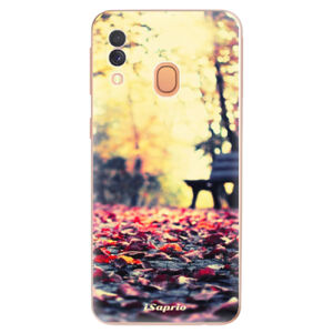 Odolné silikónové puzdro iSaprio - Bench 01 - Samsung Galaxy A40