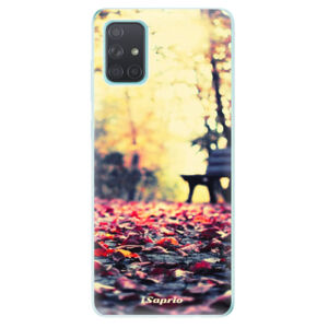 Odolné silikónové puzdro iSaprio - Bench 01 - Samsung Galaxy A71