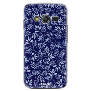 Plastové puzdro iSaprio - Blue Leaves 05 - Samsung Galaxy Trend 2 Lite
