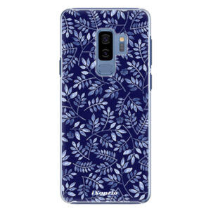 Plastové puzdro iSaprio - Blue Leaves 05 - Samsung Galaxy S9 Plus