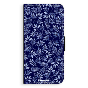 Flipové puzdro iSaprio - Blue Leaves 05 - Huawei Ascend P8