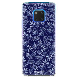 Plastové puzdro iSaprio - Blue Leaves 05 - Huawei Mate 20 Pro