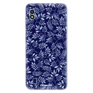 Odolné silikónové puzdro iSaprio - Blue Leaves 05 - Samsung Galaxy A10