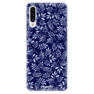 Odolné silikónové puzdro iSaprio - Blue Leaves 05 - Samsung Galaxy A30s