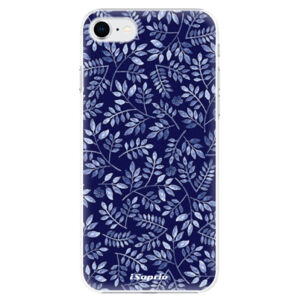 Plastové puzdro iSaprio - Blue Leaves 05 - iPhone SE 2020