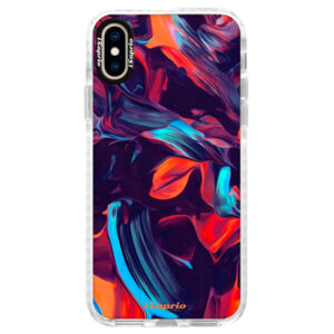 Silikónové púzdro Bumper iSaprio - Color Marble 19 - iPhone XS