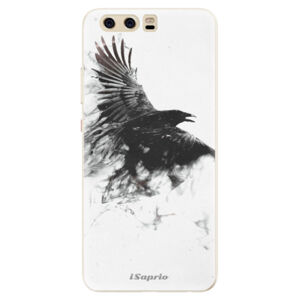 Silikónové puzdro iSaprio - Dark Bird 01 - Huawei P10