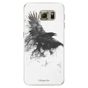 Silikónové puzdro iSaprio - Dark Bird 01 - Samsung Galaxy S6 Edge
