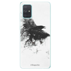 Odolné silikónové puzdro iSaprio - Dark Bird 01 - Samsung Galaxy A71