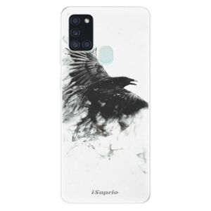 Odolné silikónové puzdro iSaprio - Dark Bird 01 - Samsung Galaxy A21s
