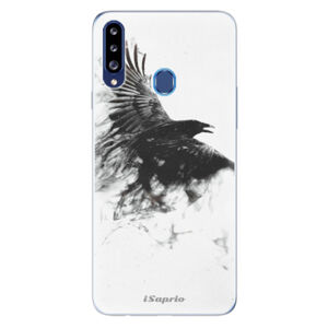 Odolné silikónové puzdro iSaprio - Dark Bird 01 - Samsung Galaxy A20s